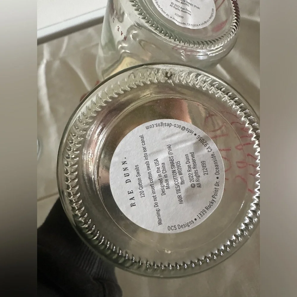 Bundle Deal Rae Dunn glass storage containers